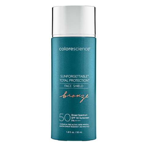 COLORESCIENCE SUNFORGETTABLE® TOTAL PROTECTION™ FACE SHIELD BRONZE SPF 50